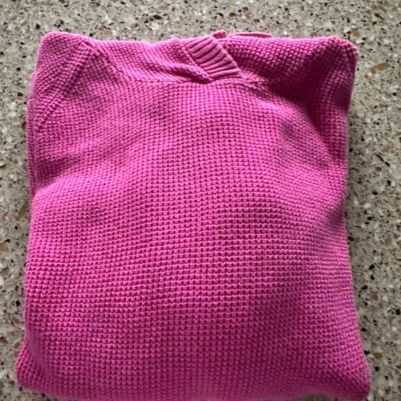 Ralph Lauren Luxury Hoodie Womens M Fuchsia 100% Cotton - Picture 5 of 10